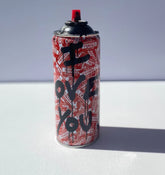 Mr. Brainwash I Love You Spray Can